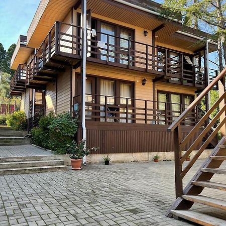 Hotel Eco Village New Athos Exteriör bild