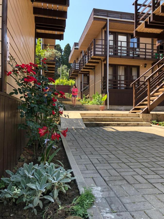 Hotel Eco Village New Athos Exteriör bild