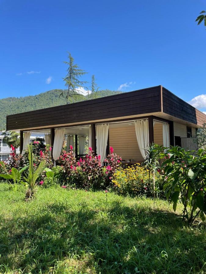 Hotel Eco Village New Athos Exteriör bild