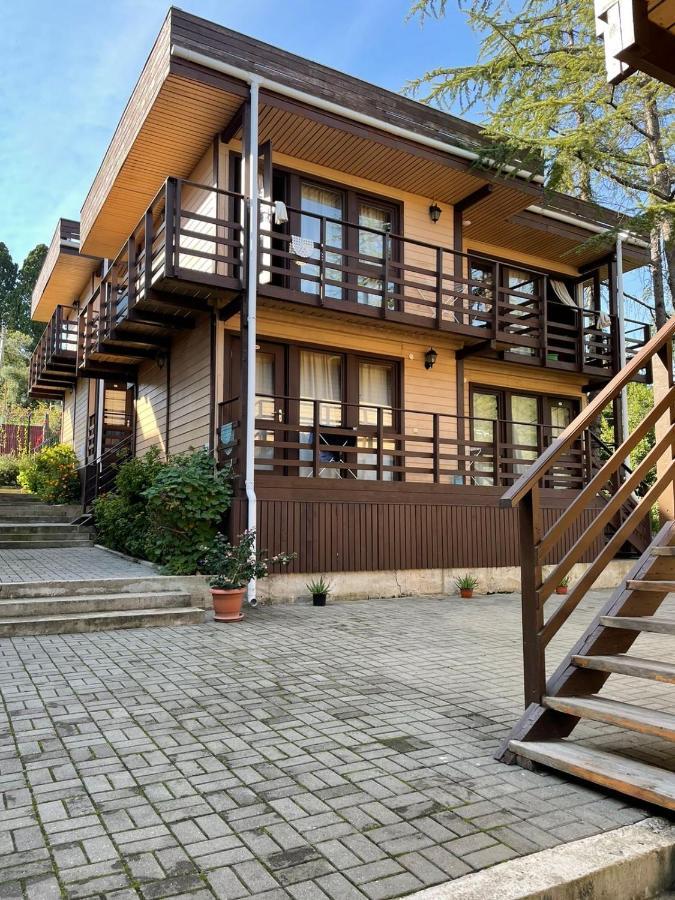Hotel Eco Village New Athos Exteriör bild
