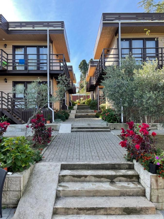 Hotel Eco Village New Athos Exteriör bild