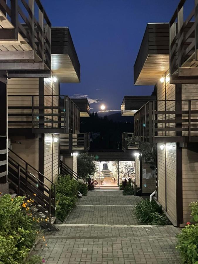 Hotel Eco Village New Athos Exteriör bild