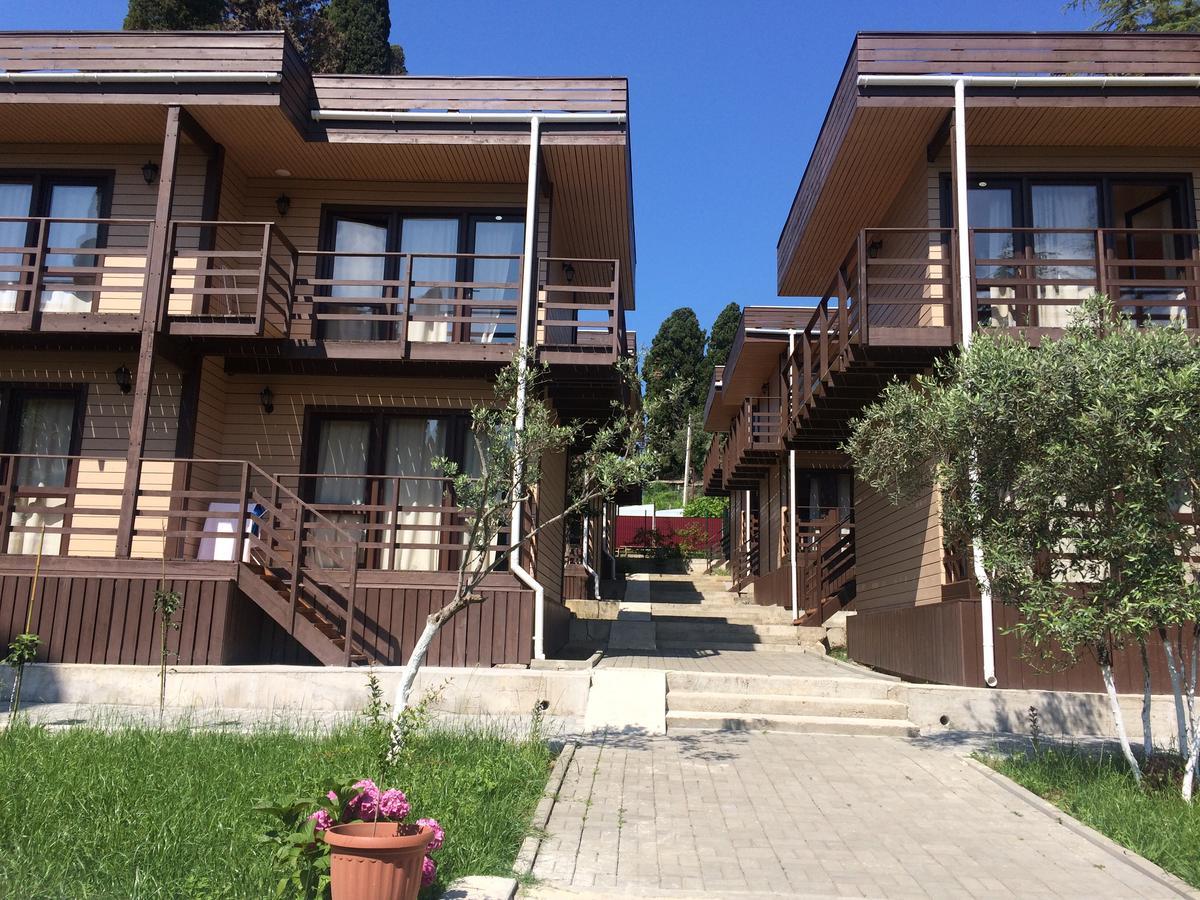 Hotel Eco Village New Athos Exteriör bild